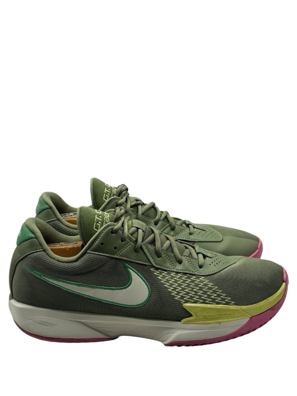 Nike Air Zoom G.T. Cut Academy Spring Green Lemon Sail FB2599-300 Mens Size 15